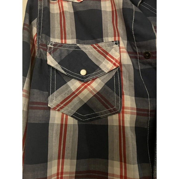 Ditch Plains Pearl Snap Shirt Size Large - Picture 10 of 10
